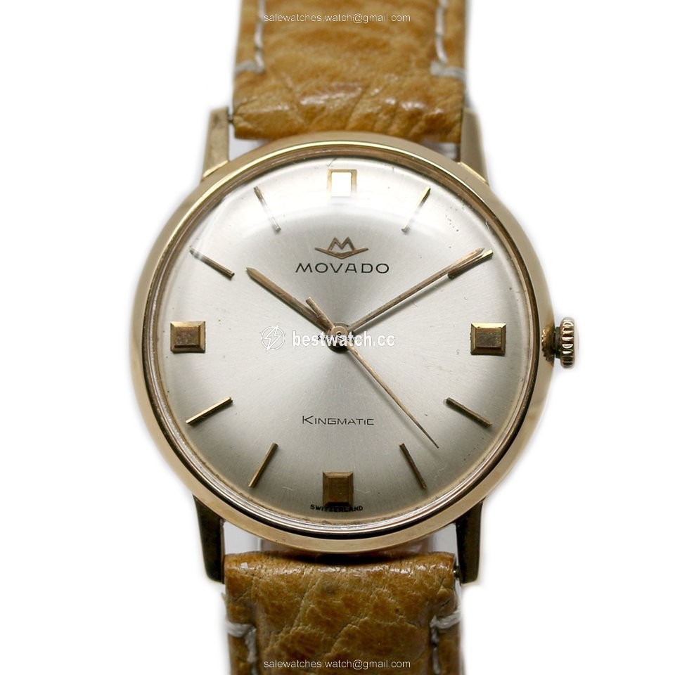 IMG_9086 Movado Kingmatic Mens watch Unisex Automatic Rose gold F.C.4048 3