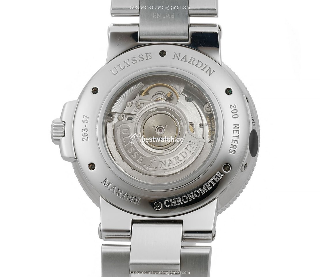 Ulysse Nardin Marine Chronometer 43mm Automatic Steel 263-67-7 43 3