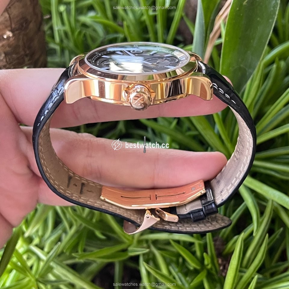 IMG_9086 Jaeger-LeCoultre Master Compressor GMT Mens watch Unisex Automatic Rose gold Q1732441 3