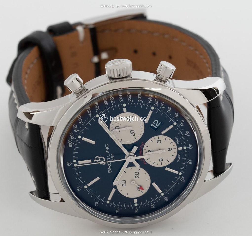 IMG_9086 Breitling Transocean Chronograph Mens watch Unisex Automatic Steel AB015212 BF26 3