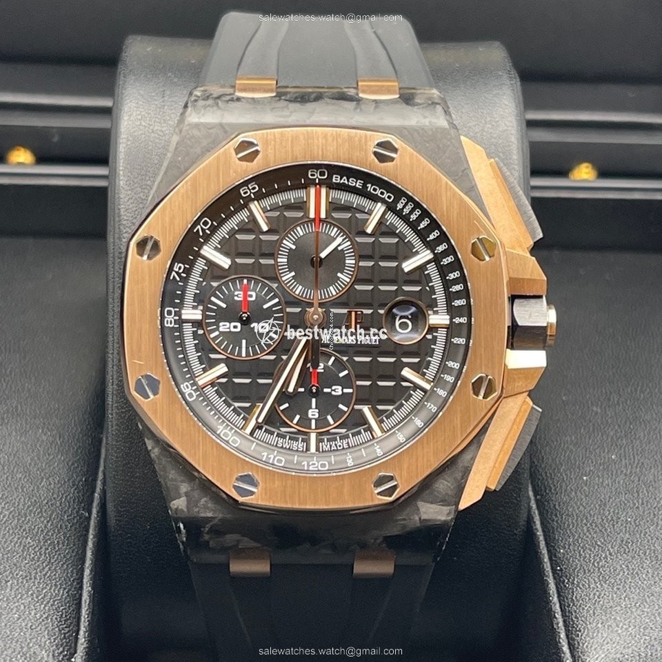Audemars Piguet Royal Oak Offshore Chronograph Mens watch Unisex Automatic Carbon 26406FR.OO.A002CA.01 3