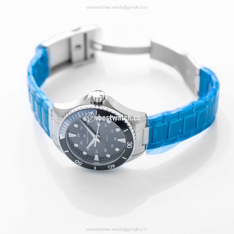 IMG_9086 Hamilton Khaki Navy Mens watch Unisex Quartz Steel H82211181 3