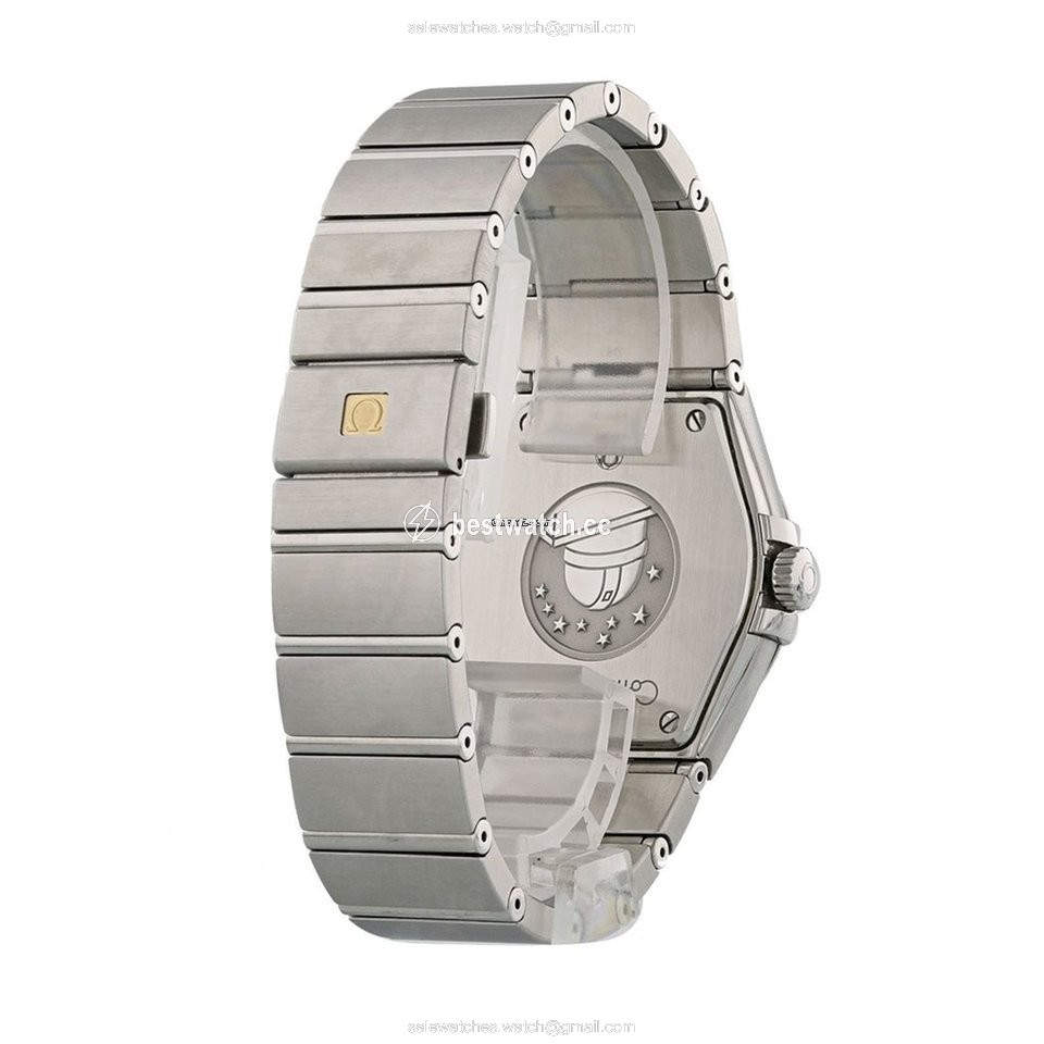 IMG_9086 Omega Constellation Quartz Mens watch Unisex Quartz Steel 123.10.35.60.01.001 3