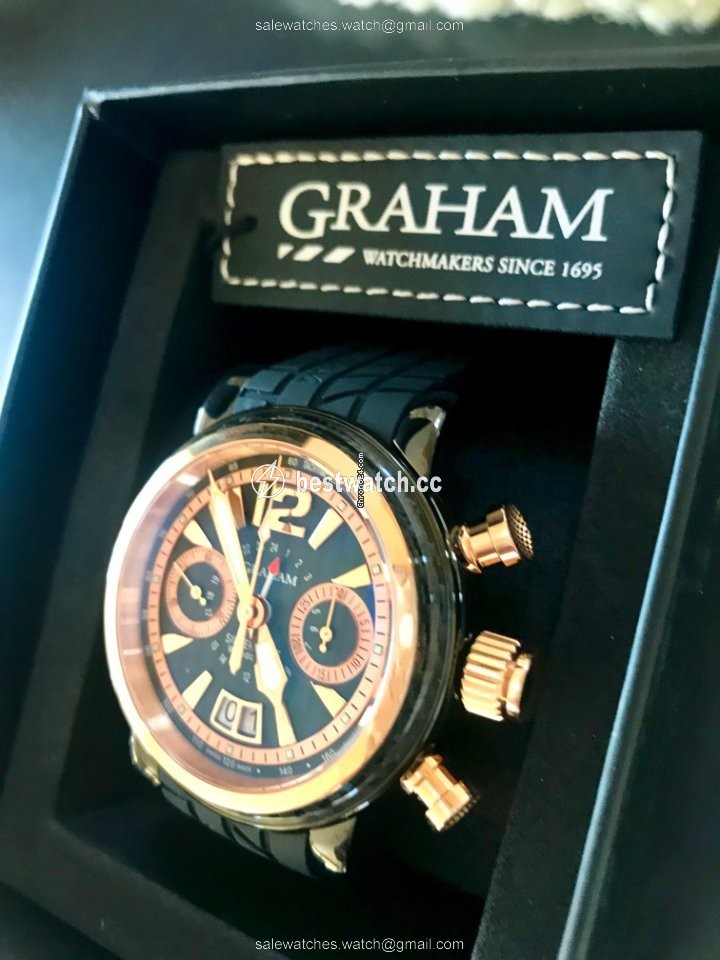 Graham Silverstone Mens watch Unisex Automatic Gold Steel 2GSIUBR.B07A.K07B 3