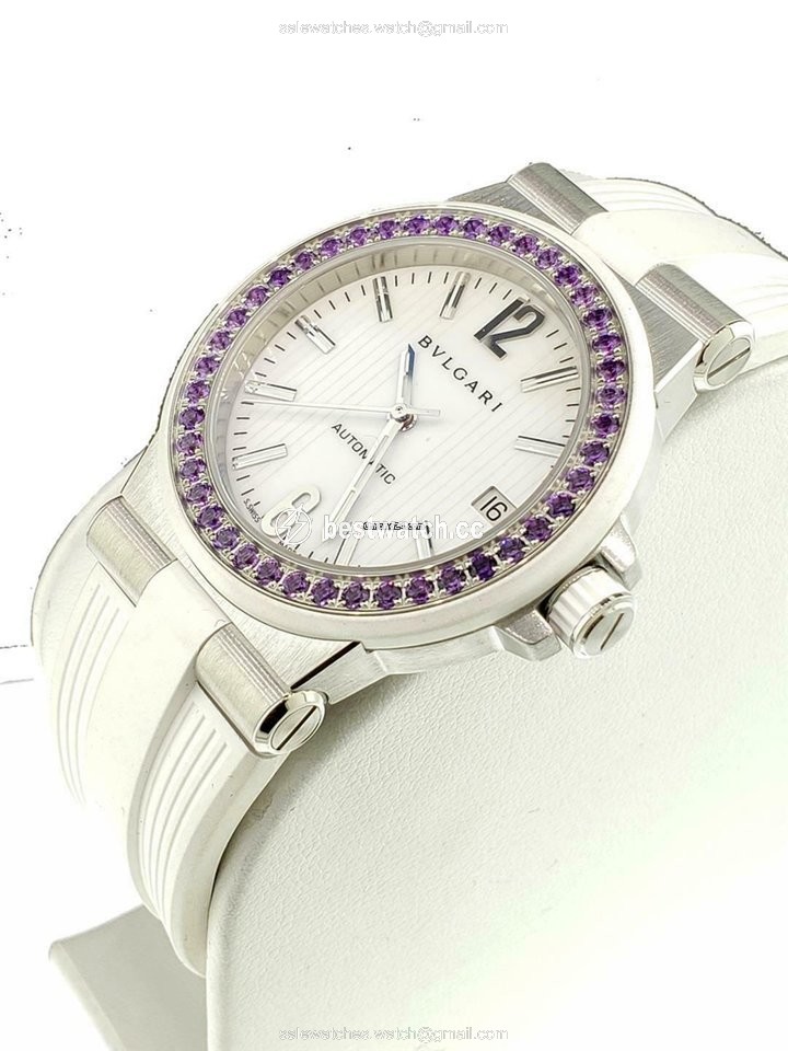 IMG_9086 Bulgari Diagono Womens watch Automatic Steel DG 35 S 3
