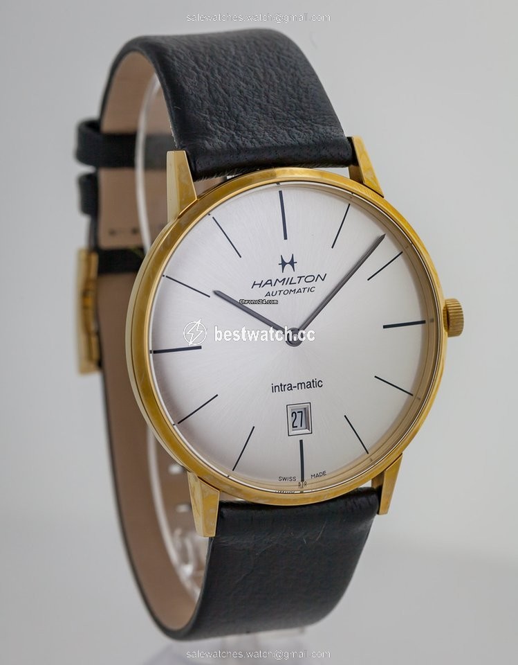 Hamilton Intra-Matic Mens watch Unisex Automatic Steel H38735751 3