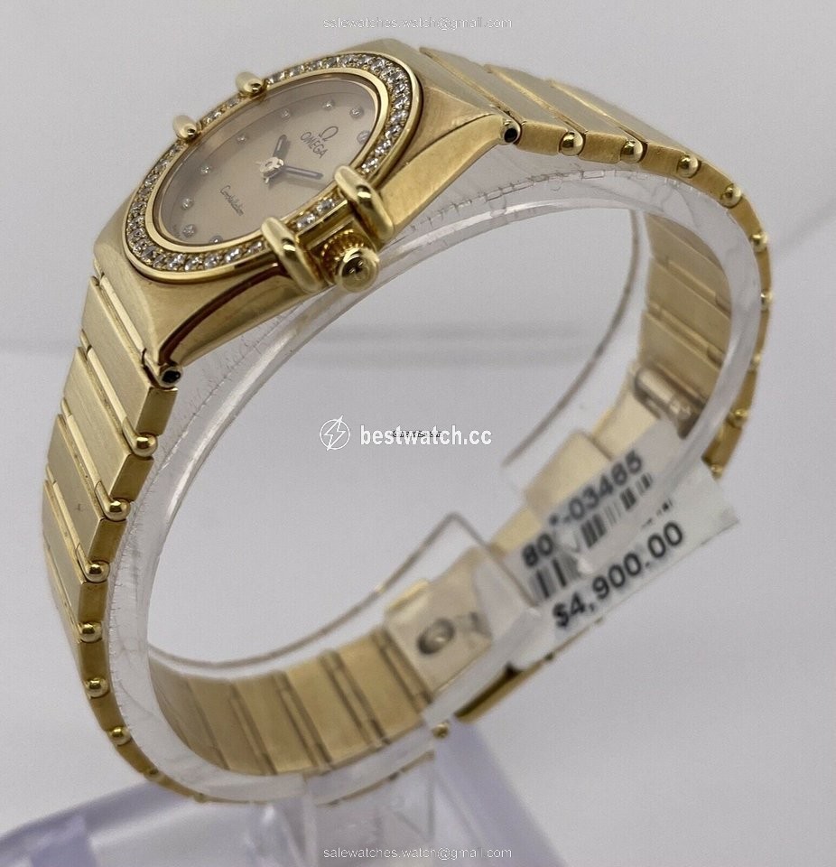 Omega Constellation Ladies Womens watch Quartz Yellow gold 895.1076 3