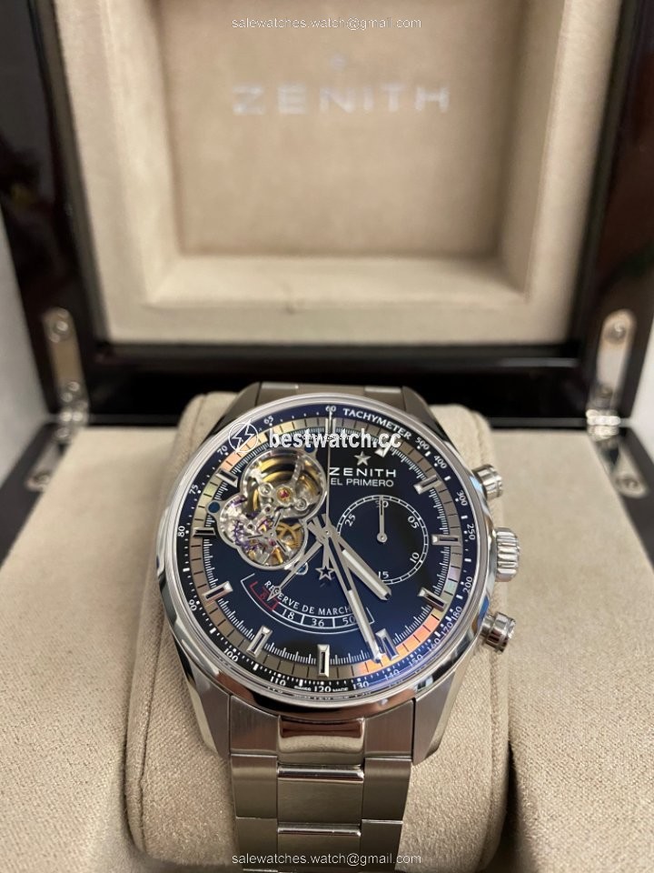 IMG_9086 Zenith El Primero Chronomaster Mens watch Unisex Automatic Steel 03.2080.4021 21.M2040 3