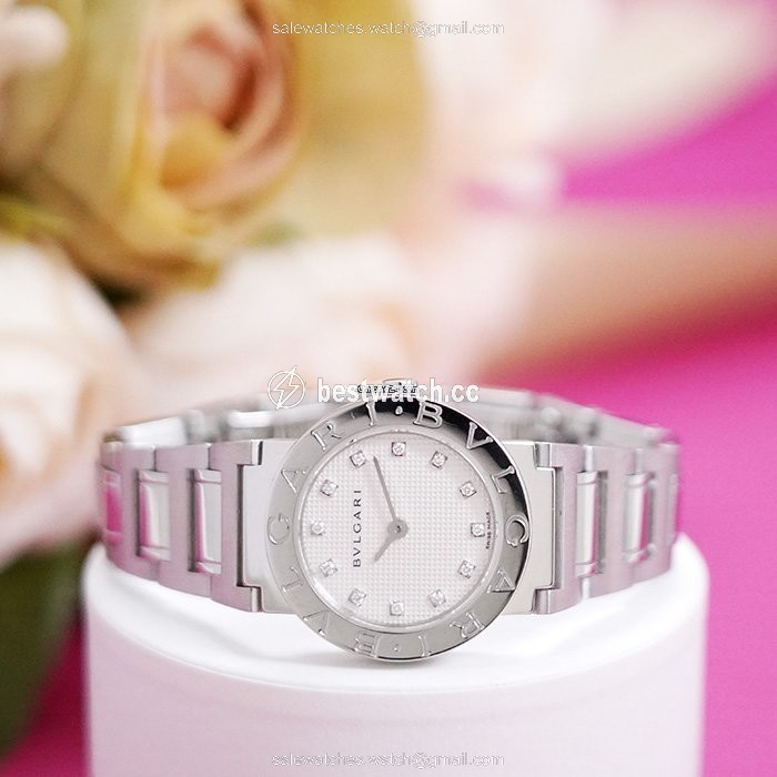Bulgari Bulgari Quartz Steel BB26WSS 12 3