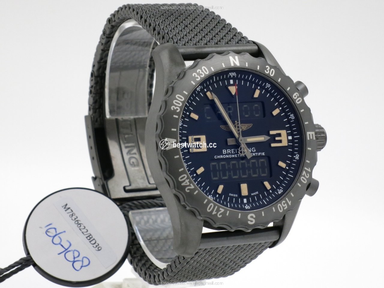 IMG_9086 Breitling Chronospace Military Mens watch Unisex Quartz Steel M7836622.BD39.159M 3