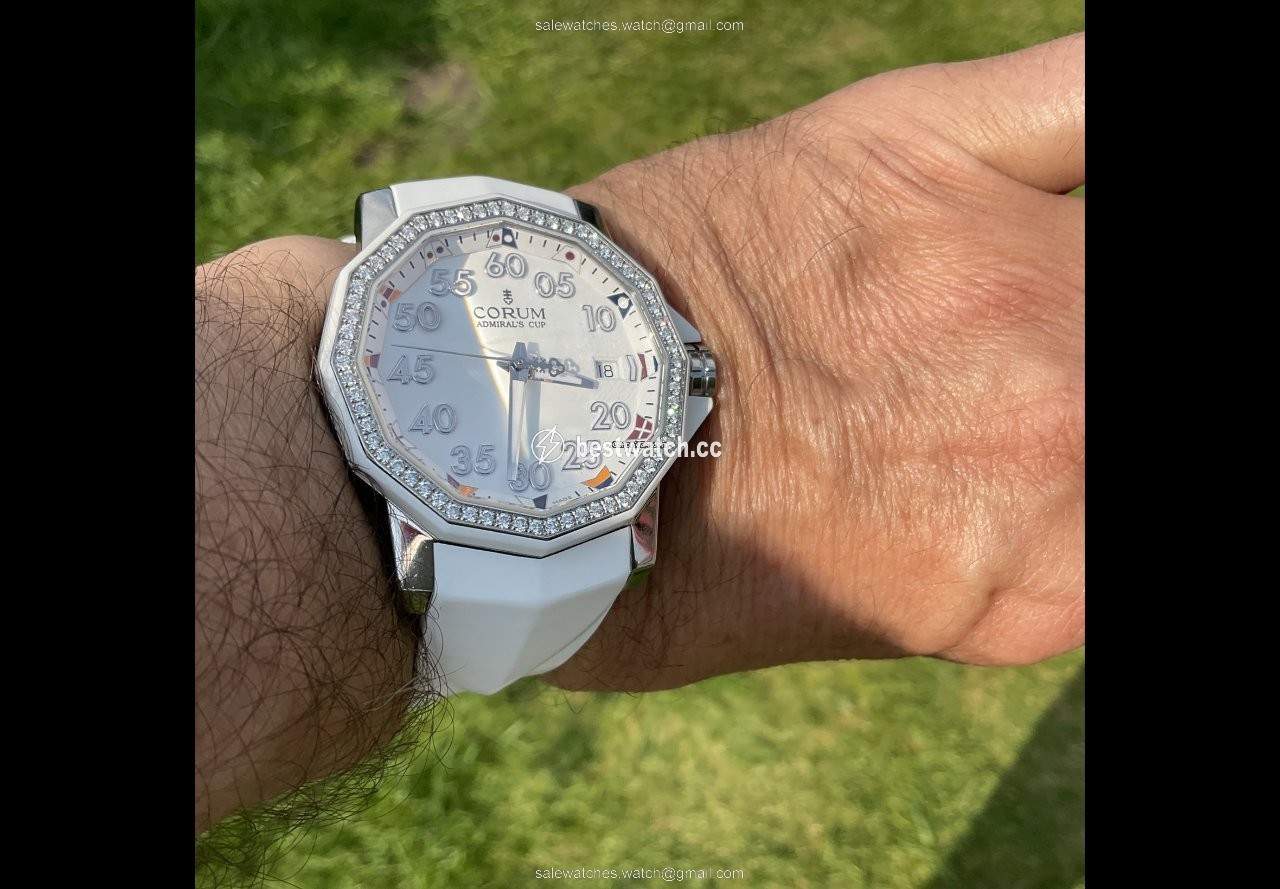 Corum Admirals Cup Competition 40 Mens watch Unisex Automatic Steel 082.951.47 F379 AA32 3