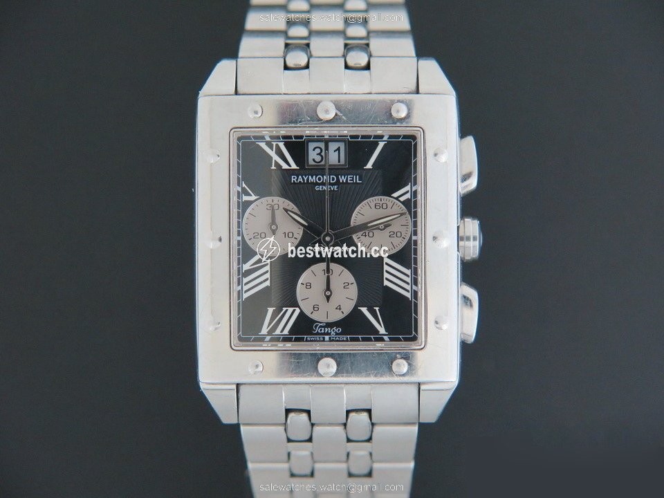IMG_9086 Raymond Weil Tango Mens watch Unisex Quartz Steel 4881 3