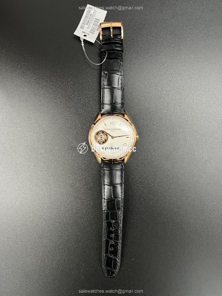 IMG_9086 Baume & Mercier Clifton Mens watch Unisex Automatic Rose gold M0A10143 3