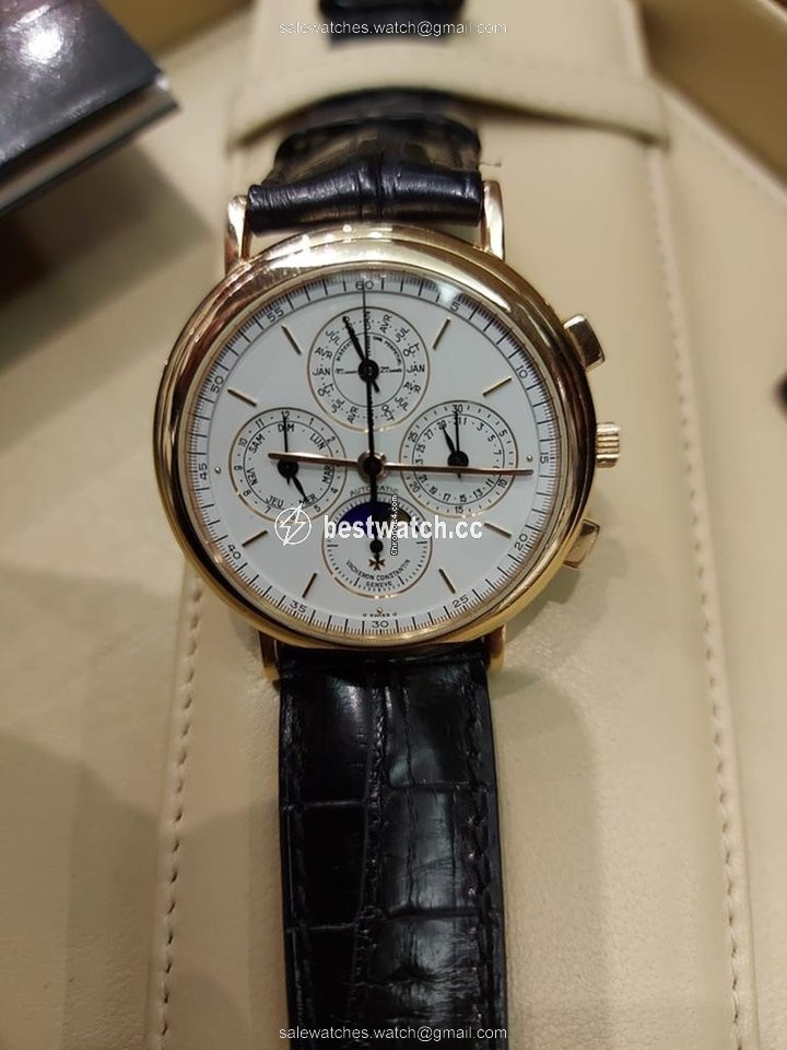 IMG_9086 Vacheron Constantin Mens watch Unisex Automatic Rose gold 49005 000J-8 3
