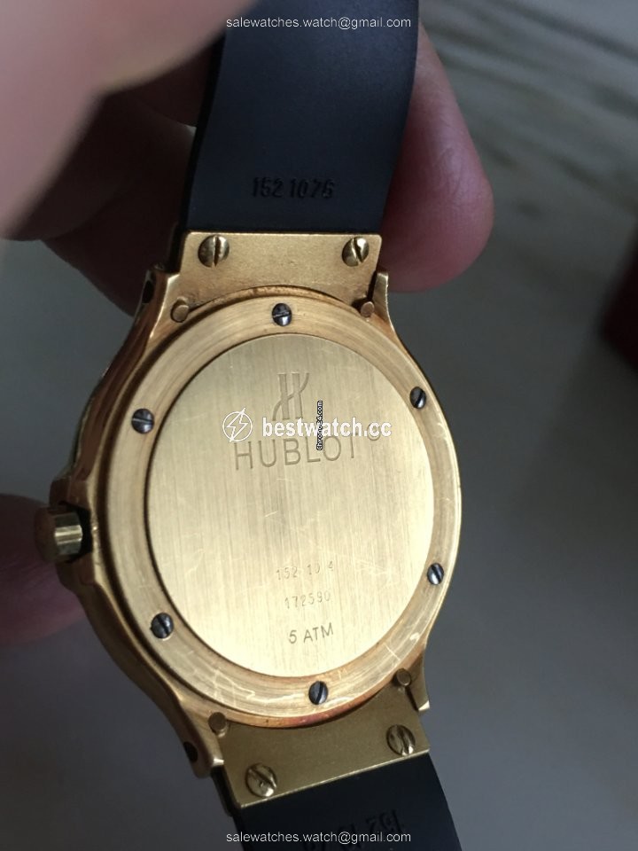 IMG_9086 Hublot Classic Mens watch Unisex Quartz Yellow gold 1521.3 3