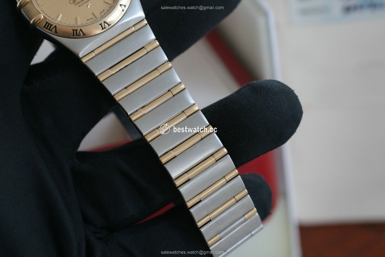 Omega Constellation Mens watch Unisex Automatic Gold Steel 12021000 3