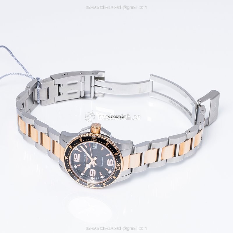 IMG_9086 Longines HydroConquest Womens watch Quartz Steel L33403587 3