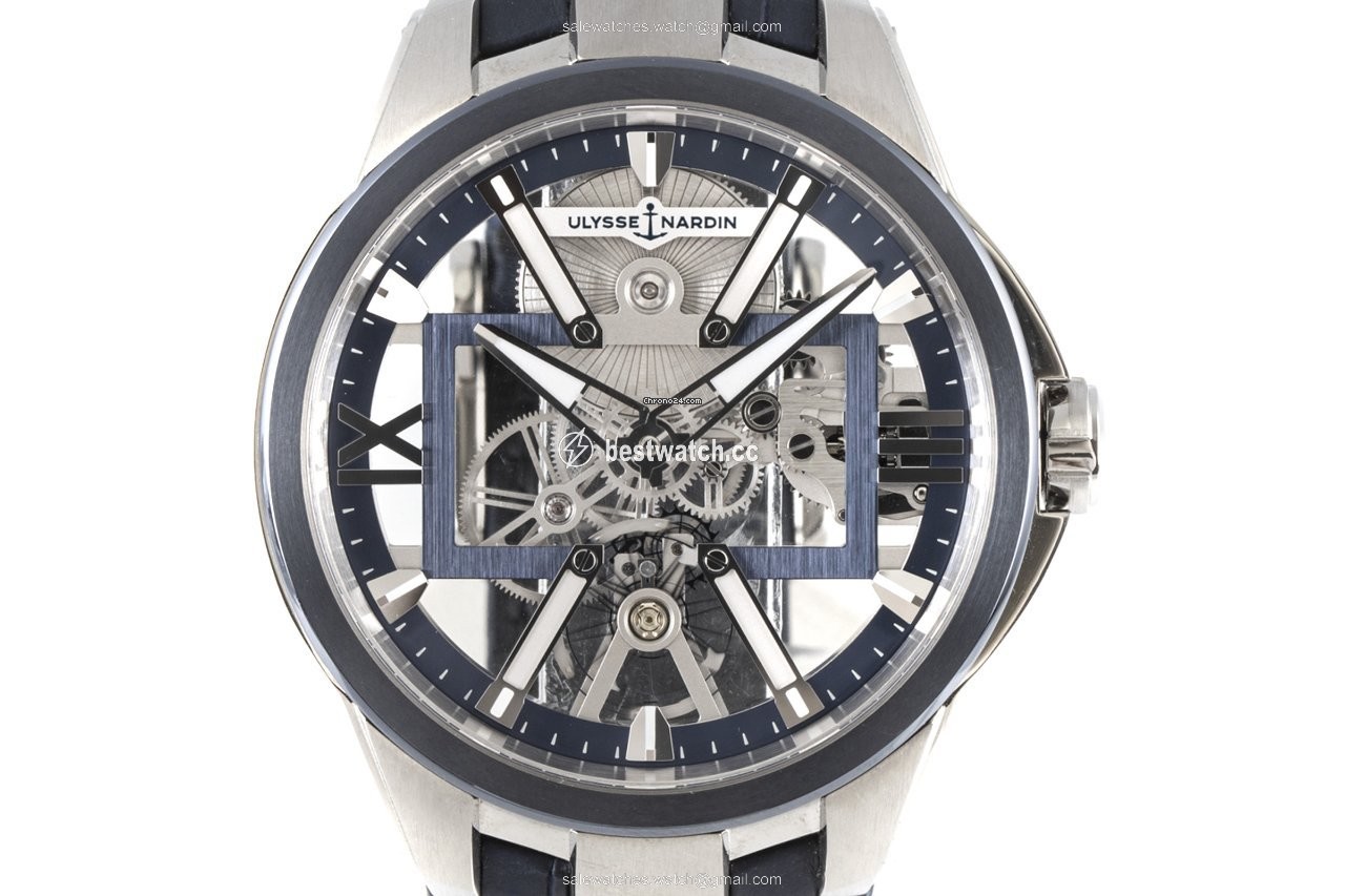 IMG_9086 Ulysse Nardin El Toro Black Toro Mens watch Unisex Manual winding Titanium 3713-260 03 3