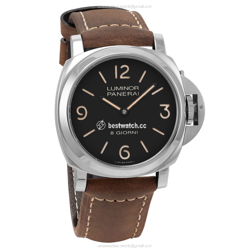IMG_9086 Panerai Luminor Base Mens watch Unisex Manual winding Steel PAM00914 or PAM914 3
