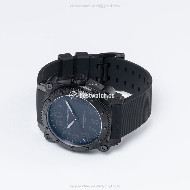 Hamilton Khaki Navy BeLOWZERO Mens watch Unisex Automatic Titanium H78505330 3