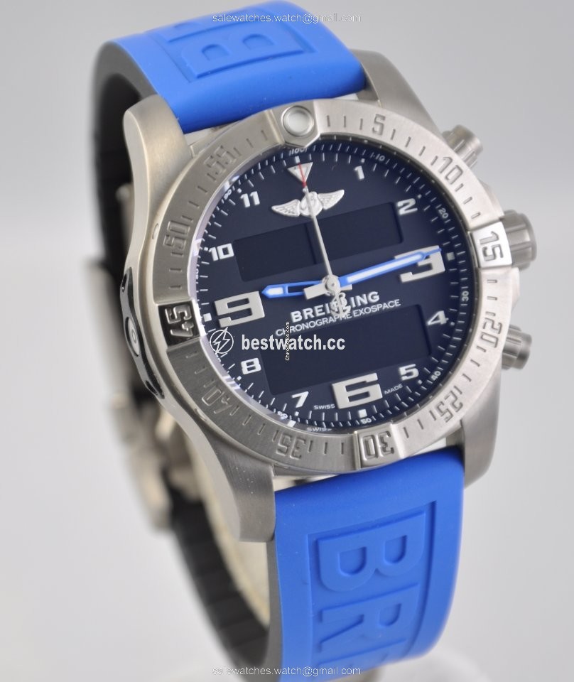 IMG_9086 Breitling Exospace B55 Connected Mens watch Unisex Quartz Titanium EB5510H2 BE79 235S 3