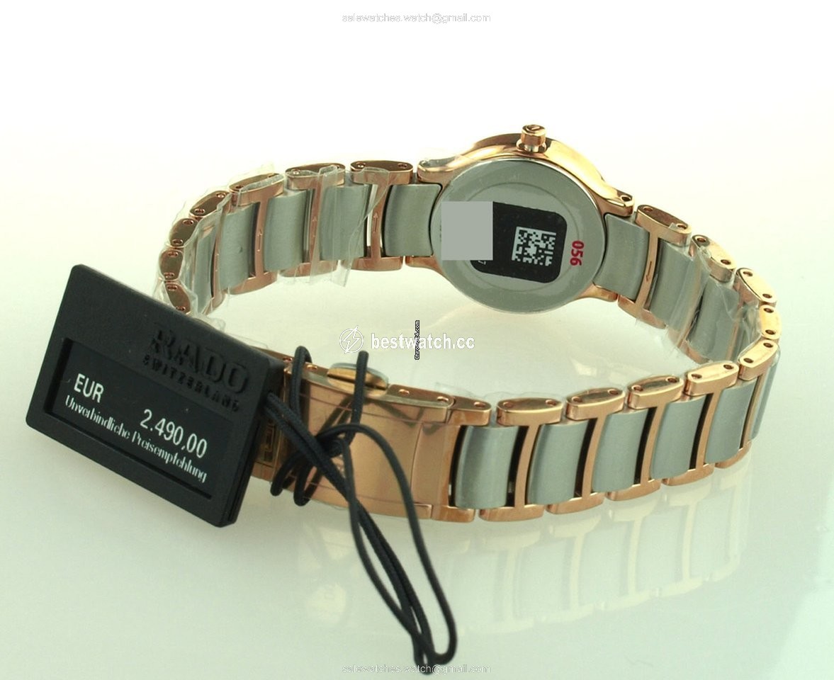 IMG_9086 Rado Centrix Womens watch Quartz Gold Steel R30218923 3