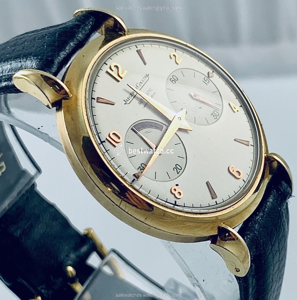 IMG_9086 Jaeger-LeCoultre Mens watch Unisex Manual winding Yellow gold Jaeger LeCoultre Futurematic 18k model 497 3