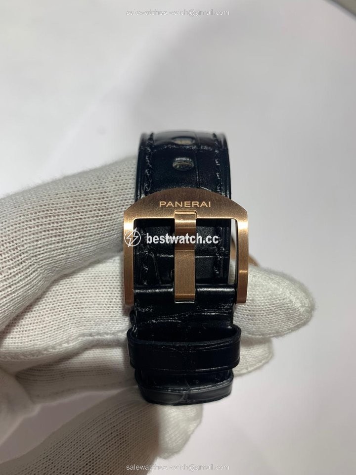 IMG_9086 Panerai Luminor Submersible Mens watch Unisex Automatic Rose gold PAM 00974 3