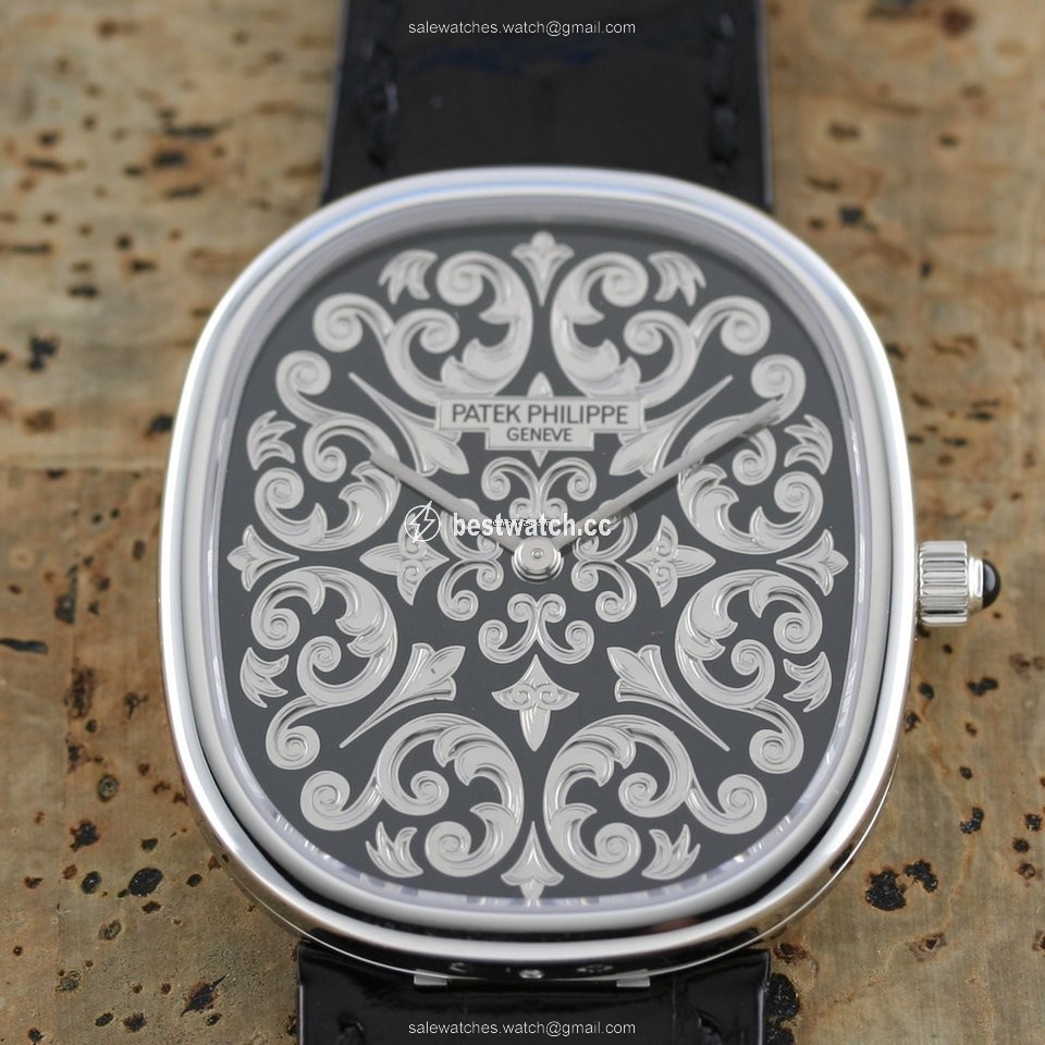 IMG_9086 Patek Philippe Golden Ellipse Mens watch Unisex Automatic Platinum 5738 50P-001 3