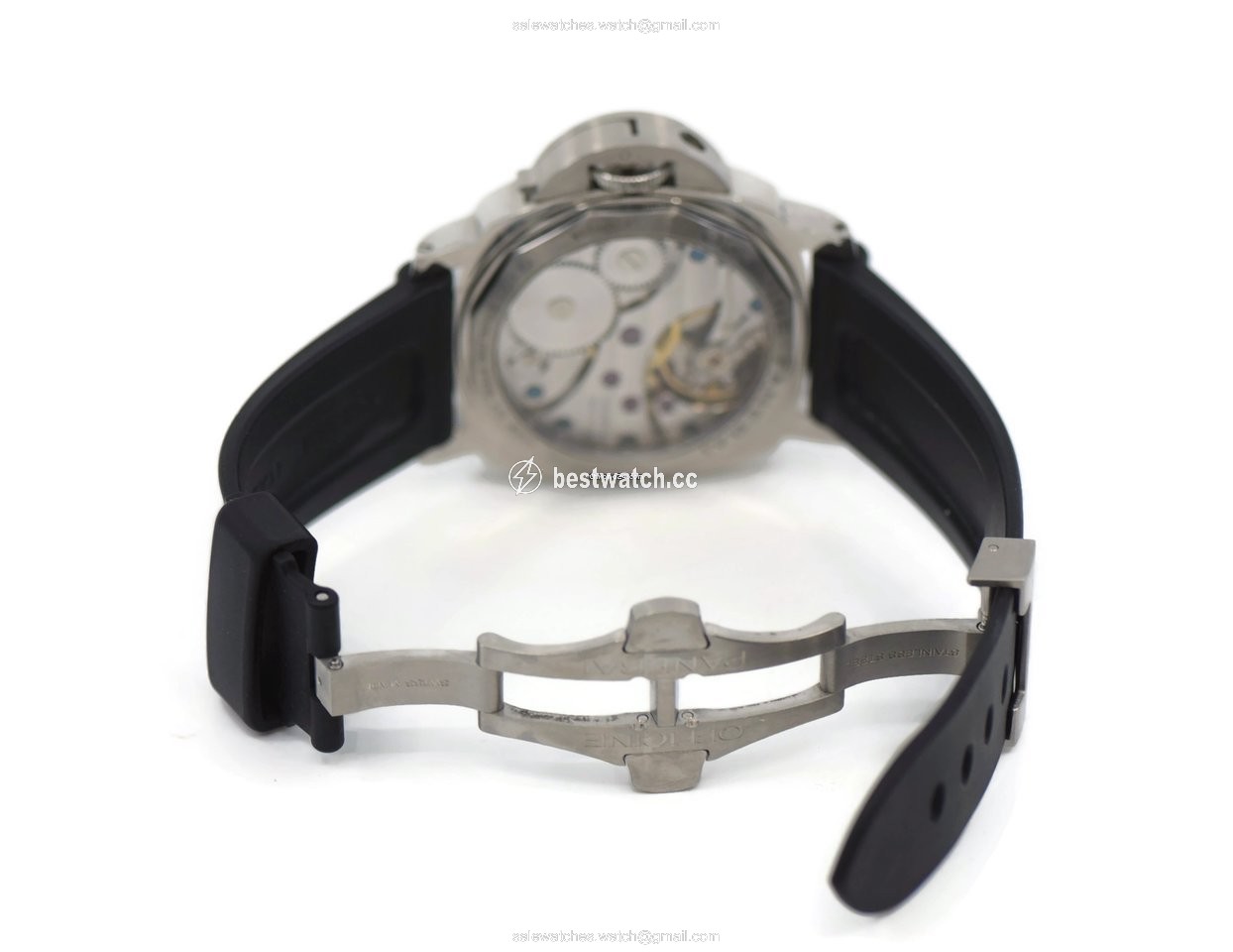 IMG_9086 Panerai Luminor Base Mens watch Unisex Manual winding Steel PAM 00219 3