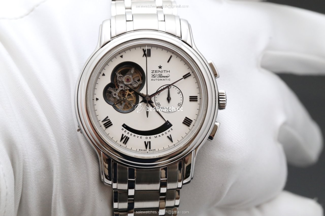 IMG_9086 Zenith El Primero Chronomaster Mens watch Unisex Automatic Steel 03.1260.4021 3