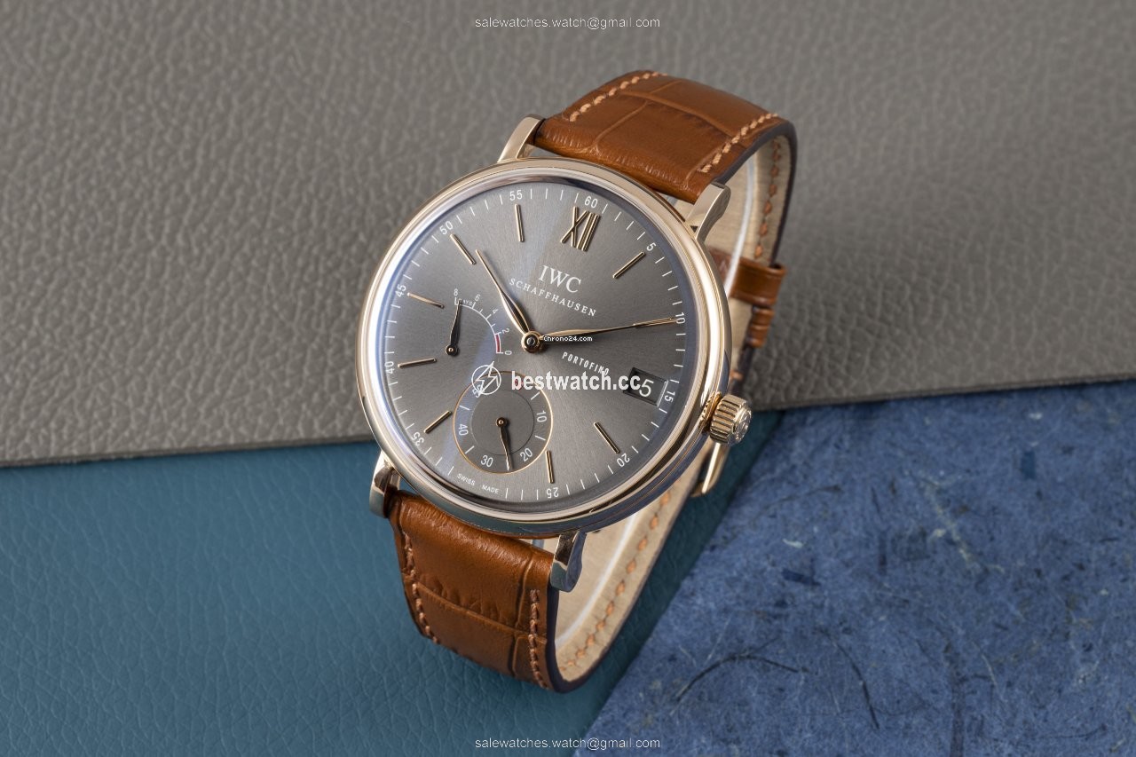 IMG_9086 IWC Portofino Hand-Wound Mens watch Unisex Manual winding Red gold 5101 3