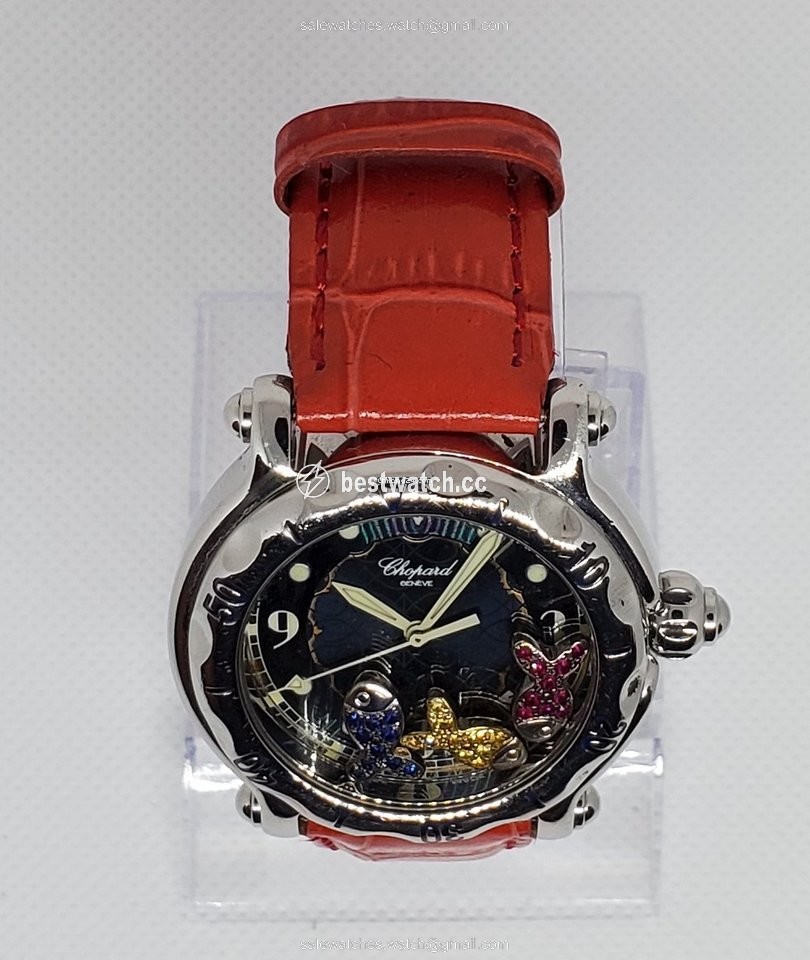 IMG_9086 Chopard Happy Sport Womens watch Quartz Steel 28 8347 8-402 3