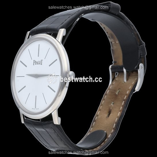 IMG_9086 Piaget Altiplano Mens watch Unisex Manual winding White gold G0A29112 3