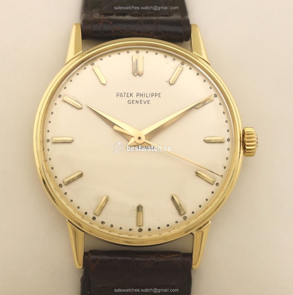 IMG_9086 Patek Philippe Calatrava Mens watch Unisex Manual winding Yellow gold 3411 3
