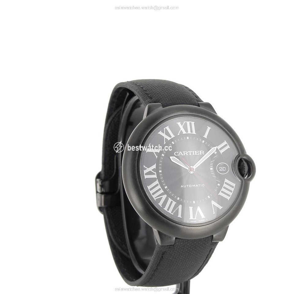 IMG_9086 Cartier Ballon Bleu 42mm Mens watch Unisex Automatic Steel WSBB0015 3