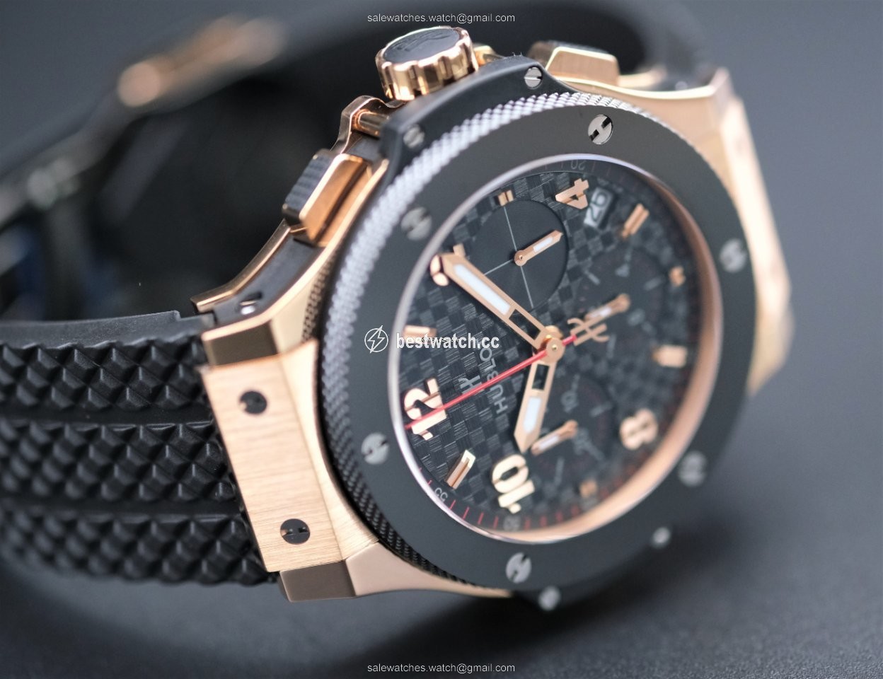 IMG_9086 Hublot Big Bang 41 mm Mens watch Unisex Automatic Rose gold 341.PB.131.RX 3