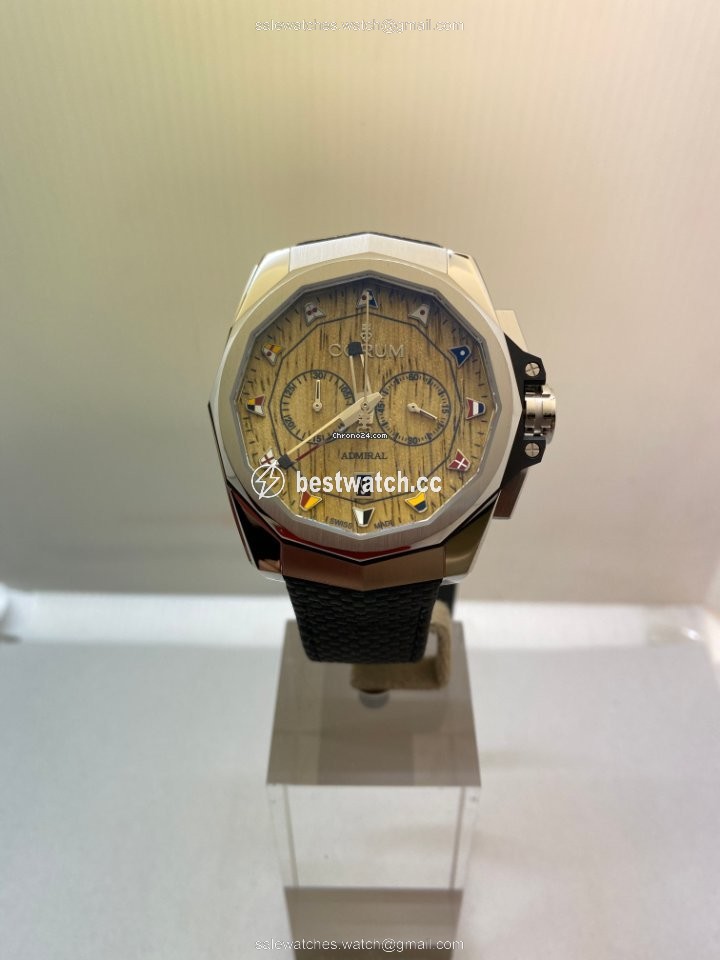 IMG_9086 Corum Admirals Cup AC-One Mens watch Unisex Automatic Steel 116.101.20 F249 TB20 3