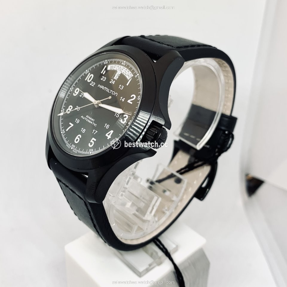 IMG_9086 Hamilton Khaki Field King Mens watch Unisex Automatic Steel H64465733 3
