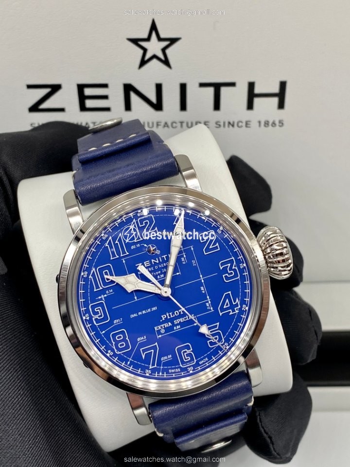IMG_9086 Zenith Pilot Mens watch Unisex Automatic Steel 03.2435.679 51.I012 3