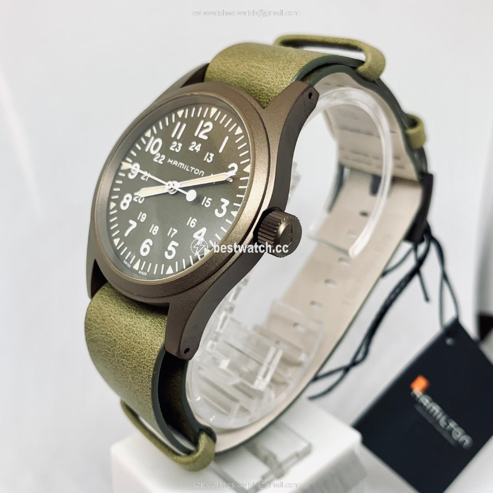 Hamilton Khaki Field Mens watch Unisex Manual winding Steel H69449861 3