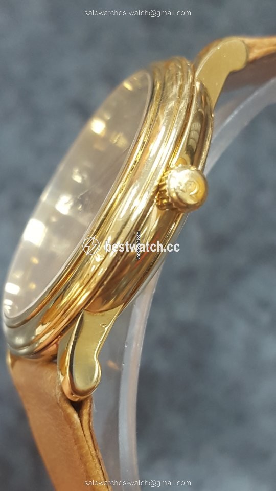 IMG_9086 Omega De Ville Prestige Mens watch Unisex Automatic Yellow gold 4600.31.02 3