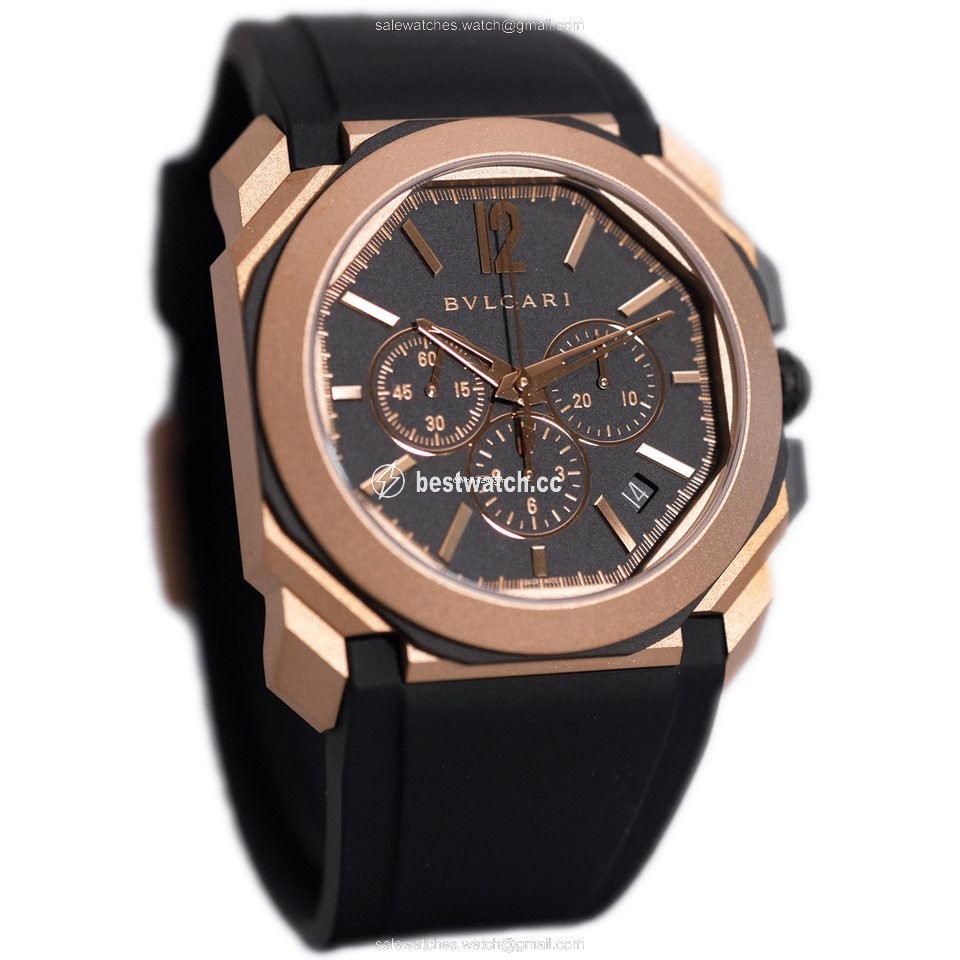 Bulgari Octo Mens watch Unisex Automatic Gold Steel 103204 BGOP41BGLCH 3