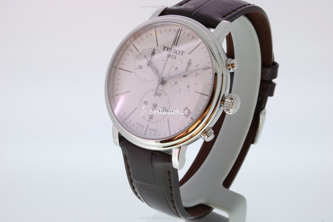 IMG_9086 Tissot Carson Mens watch Unisex Quartz Steel T122.417.16.011.00 3