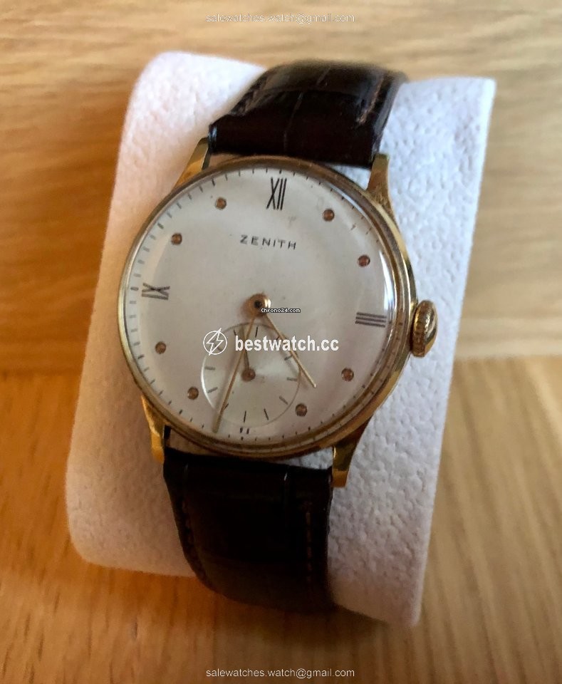 IMG_9086 Zenith Mens watch Unisex Manual winding Yellow gold 398077 124 12 4 3