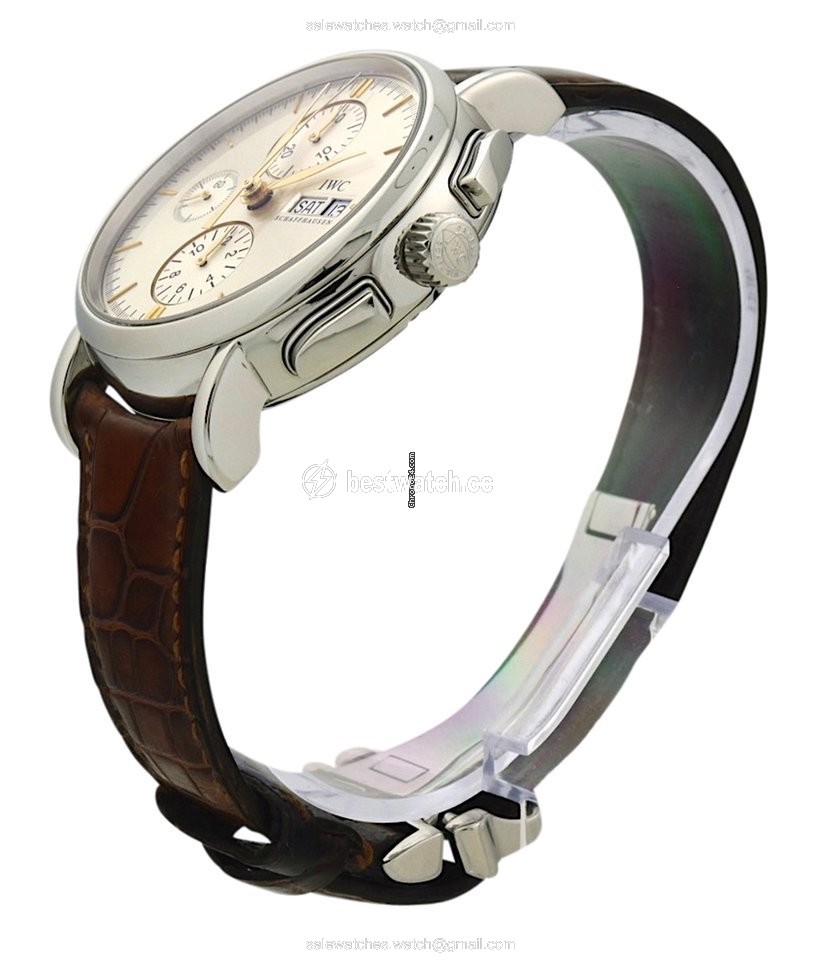 IMG_9086 IWC Portofino Chronograph Mens watch Unisex Automatic Steel IW378302 3