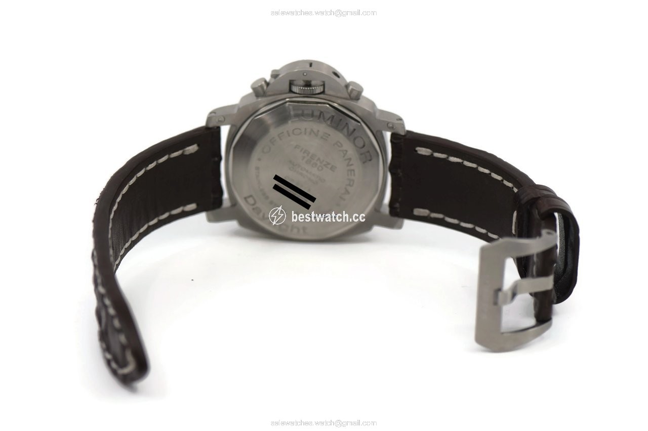 IMG_9086 Panerai Luminor Chrono Mens watch Unisex Automatic Steel PAM 00356 3