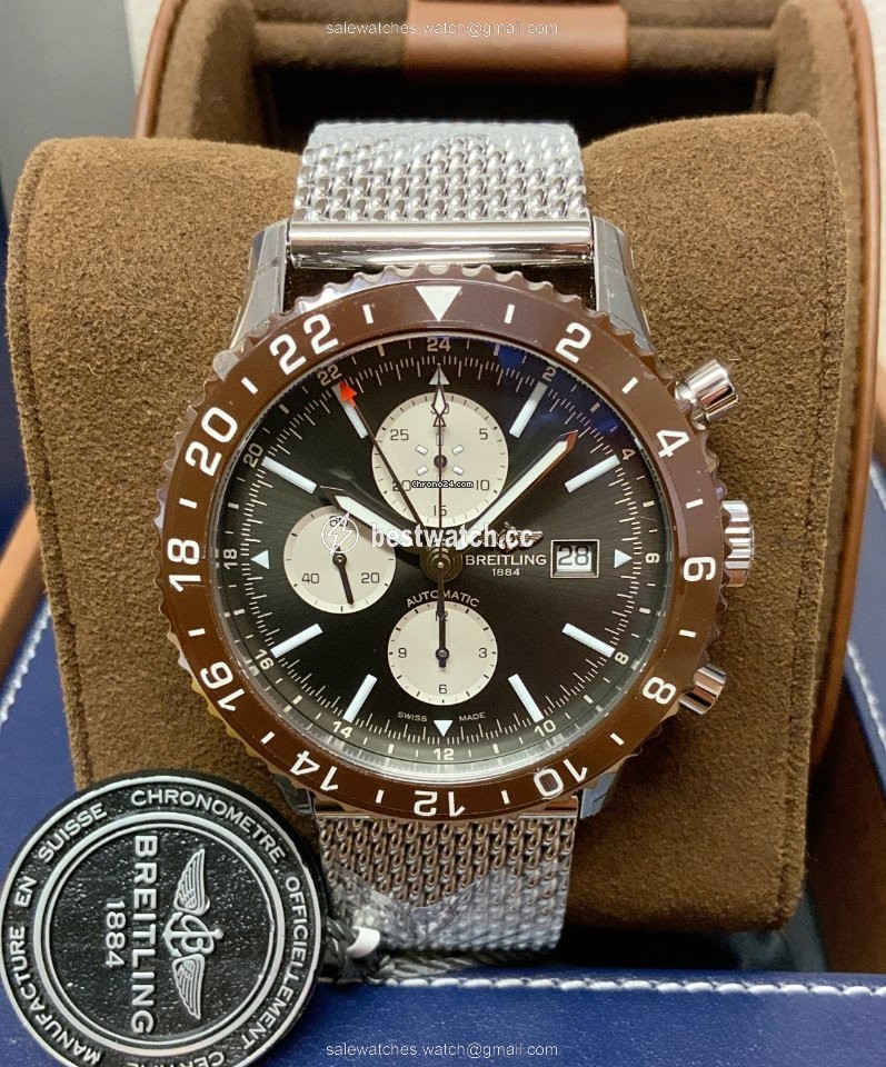 IMG_9086 Breitling Chronoliner Mens watch Unisex Automatic Steel Y2431033 Q621 3