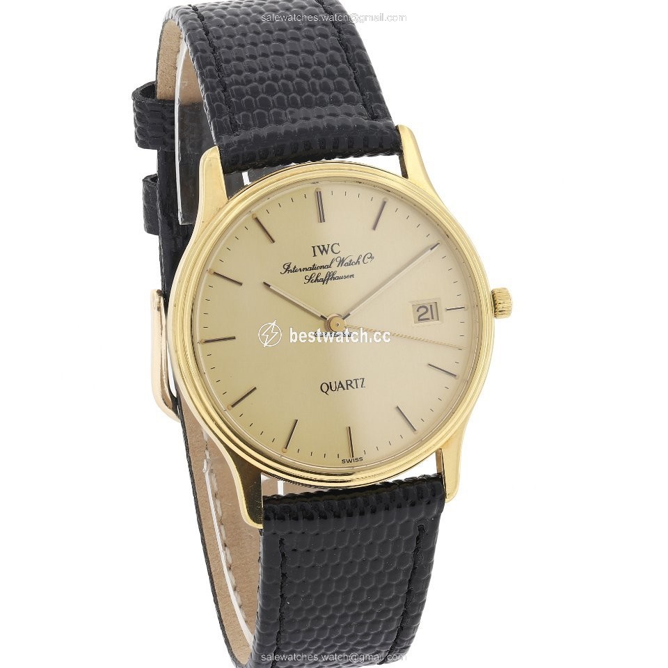IMG_9086 IWC Mens watch Unisex Quartz Yellow gold 3334 3