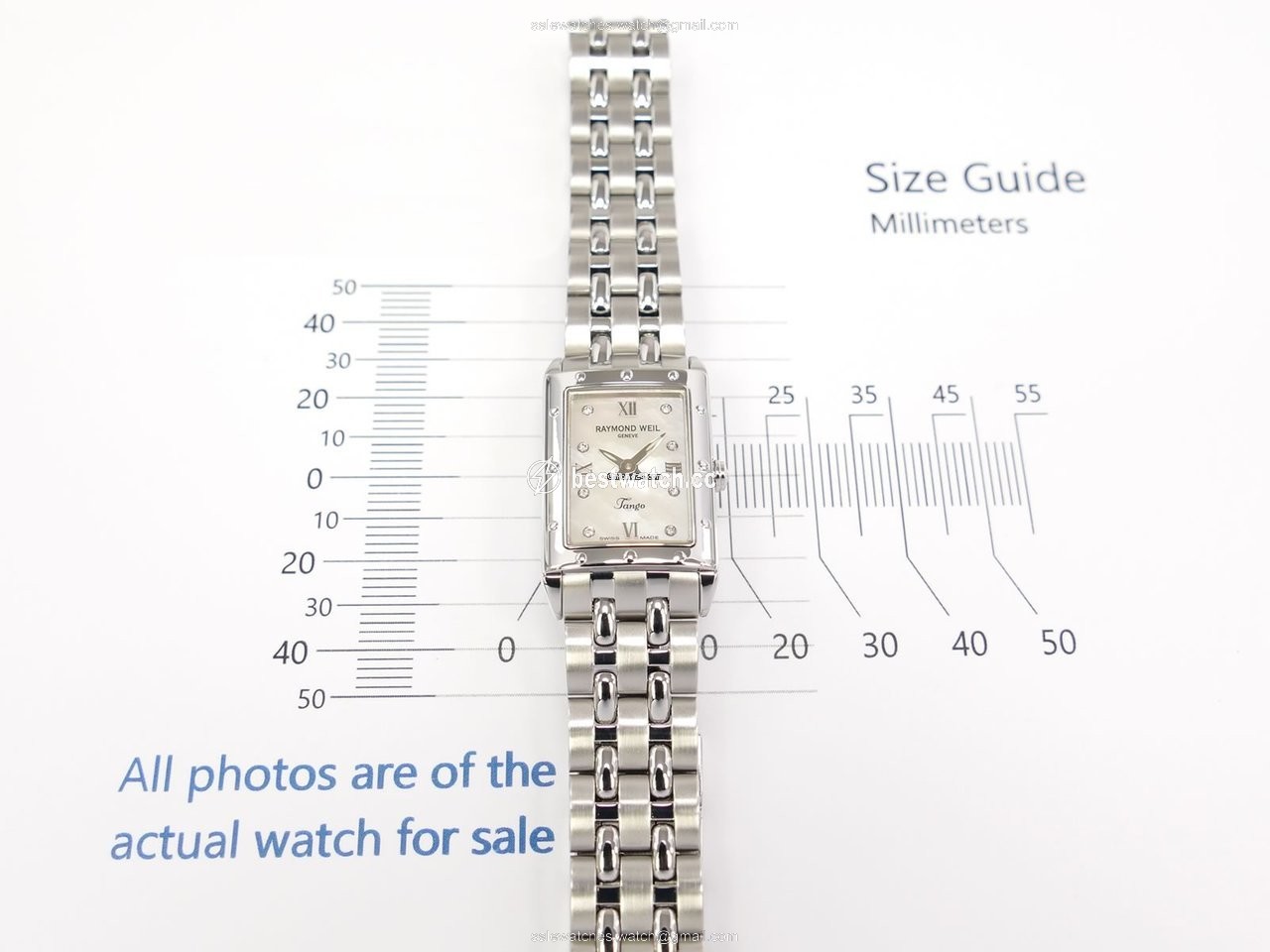 IMG_9086 Raymond Weil Tango Womens watch Quartz Steel 5971-ST-00995 3